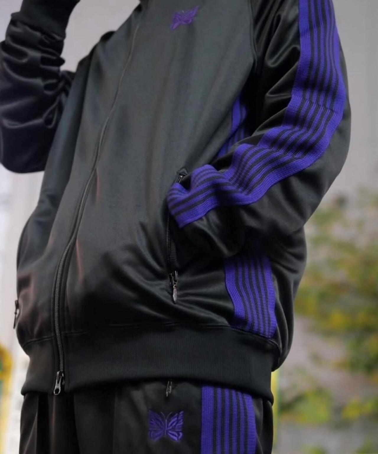 Needles/ニードルズ　別注Track Jacket - Poly Smooth