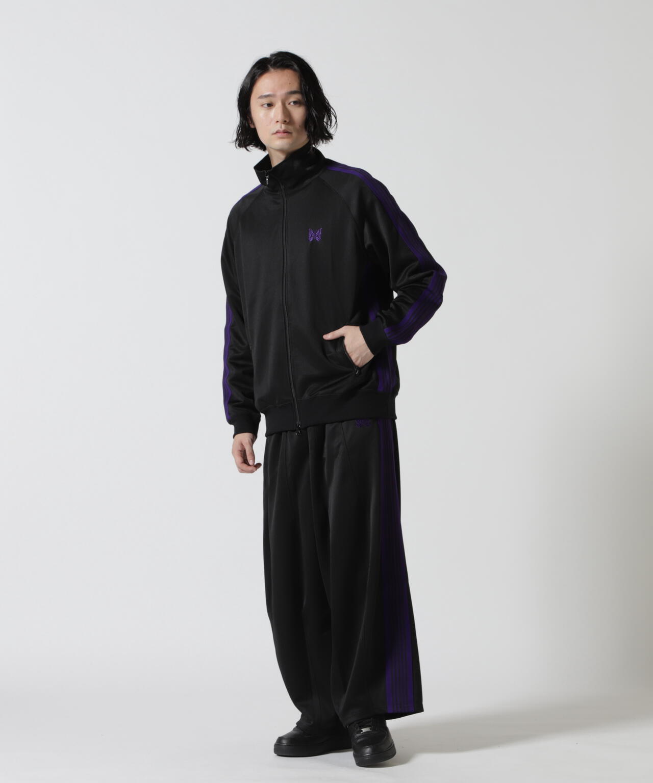 Needles/ニードルズ　別注Track Jacket - Poly Smooth