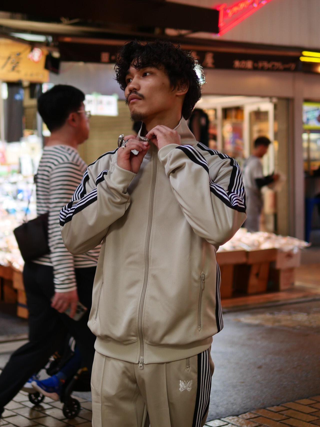 Needles/ニードルズ　別注Track Jacket - Poly Smooth