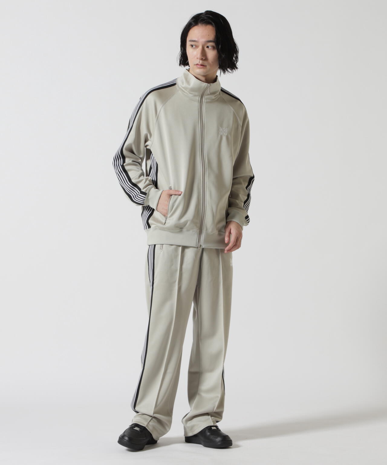 Needles/ニードルズ　別注Track Jacket - Poly Smooth
