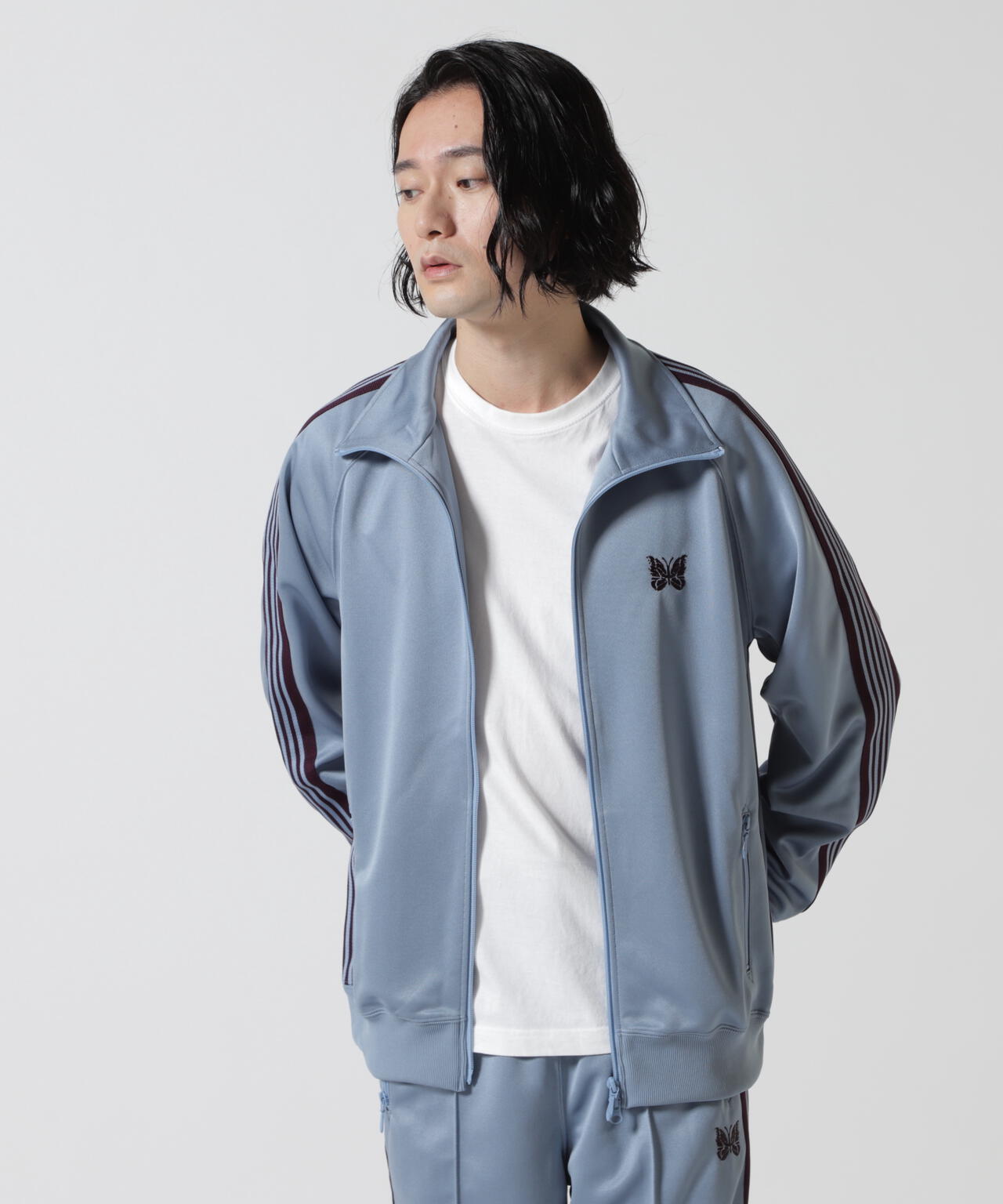 Needles/ニードルズ　別注Track Jacket - Poly Smooth