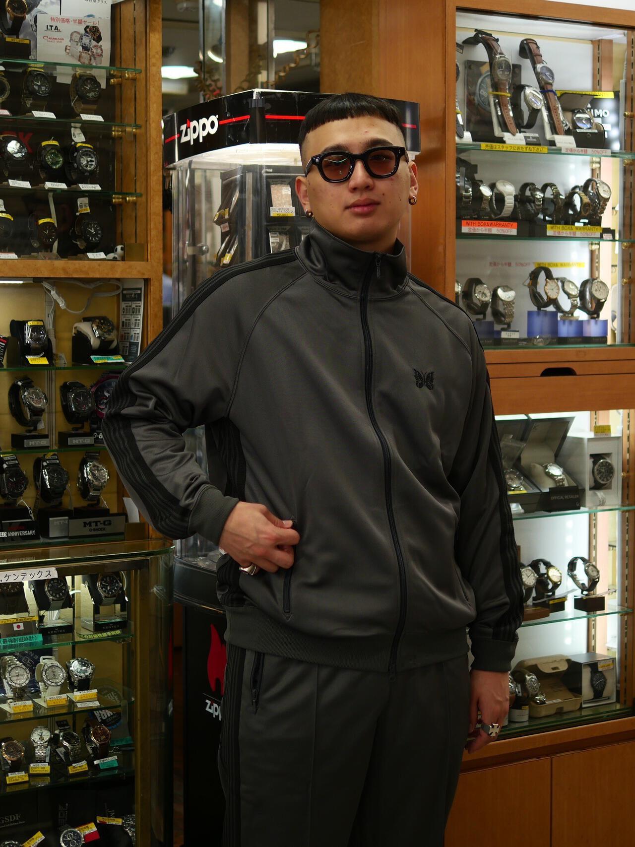 Needles/ニードルズ　別注Track Jacket - Poly Smooth