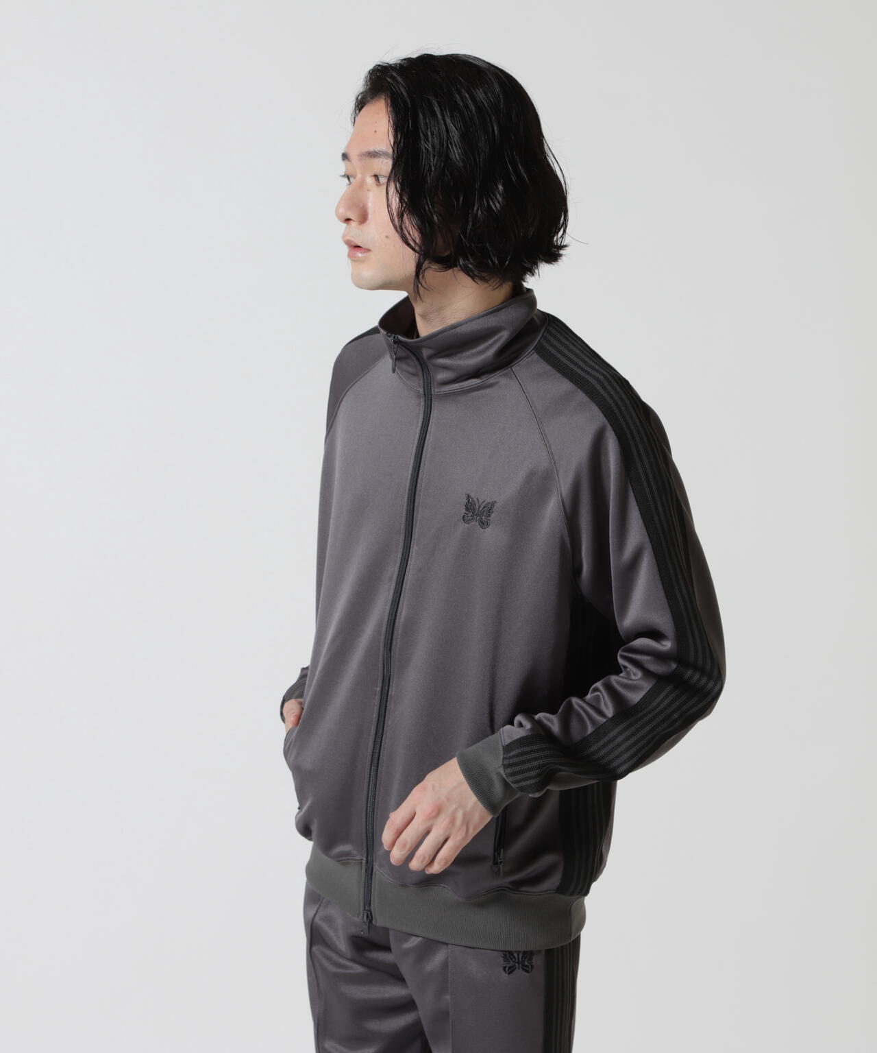 Needles/ニードルズ　別注Track Jacket - Poly Smooth