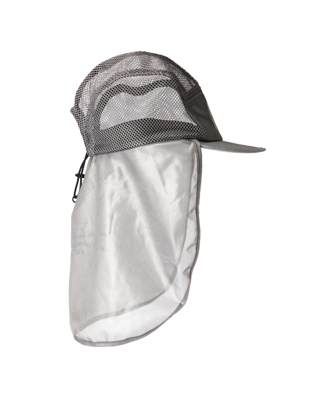 and wander/アンドワンダー　silver mesh cap シルバーメッシュキャップ
