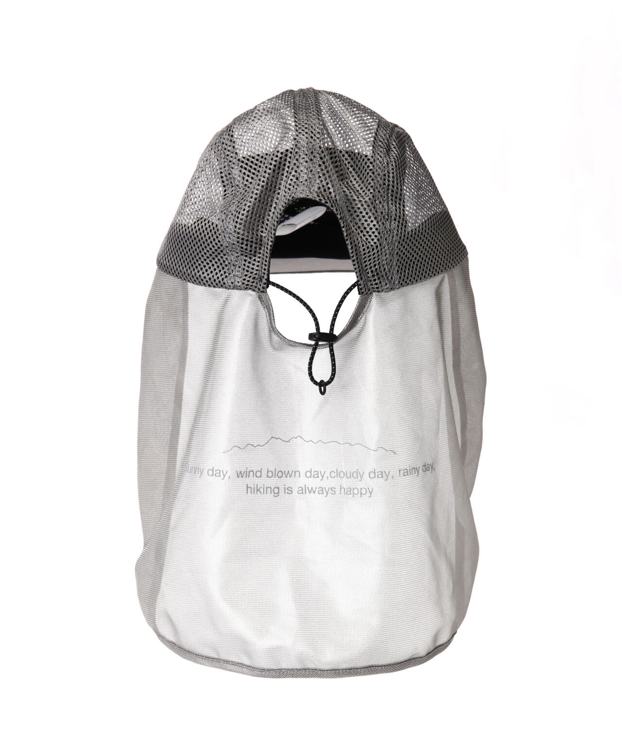 and wander/アンドワンダー　silver mesh cap シルバーメッシュキャップ