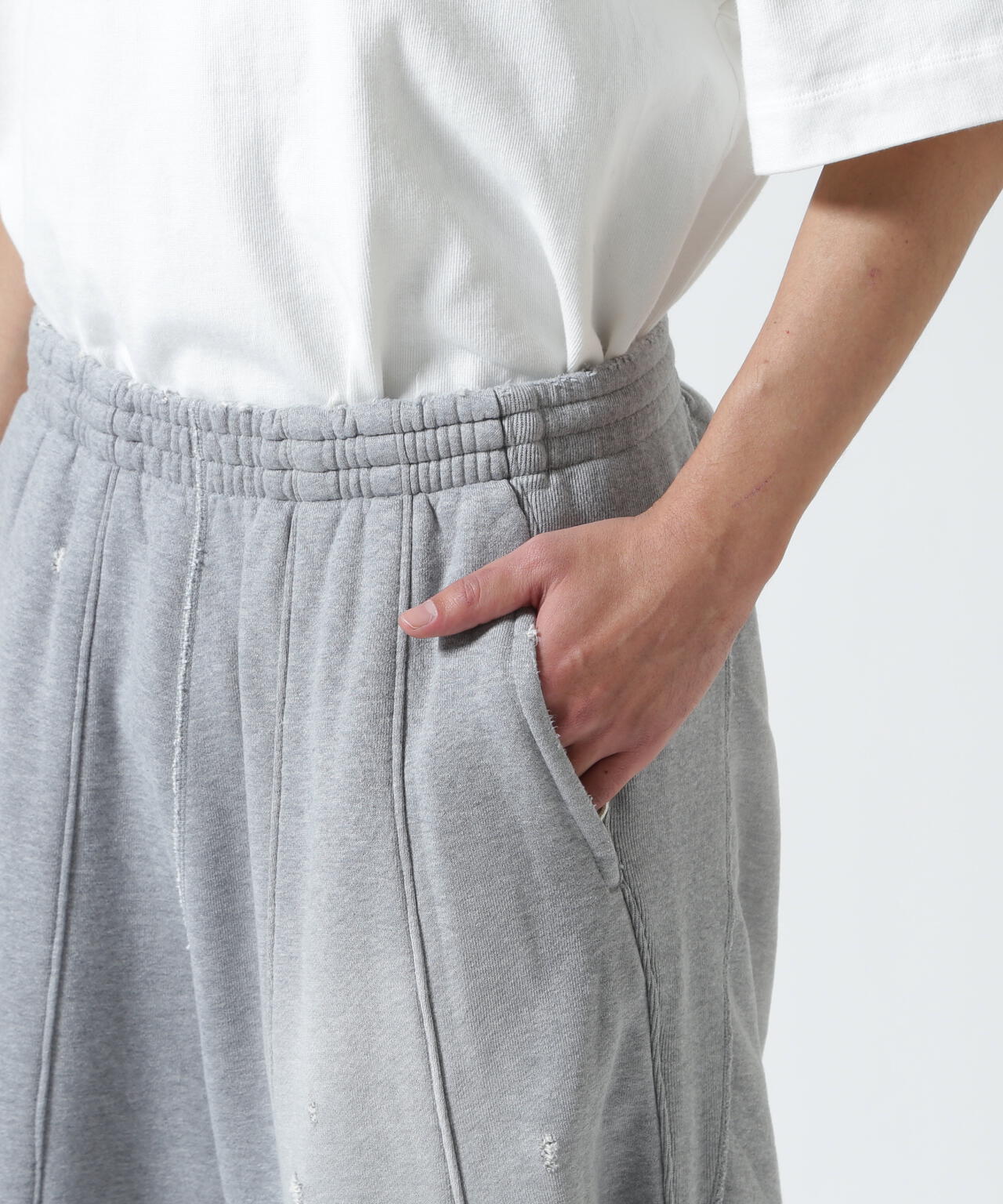 Needles/ニードルズ  Deconstructed H.D. Sweat Pant - Cotton French Terry