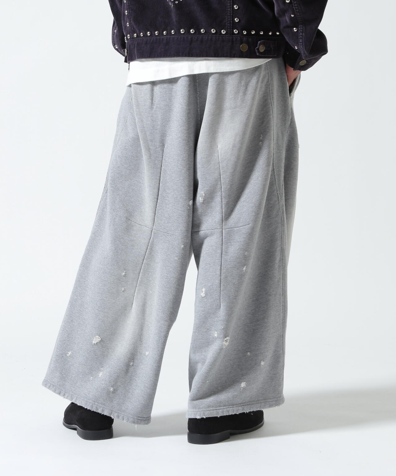 Needles/ニードルズ  Deconstructed H.D. Sweat Pant - Cotton French Terry
