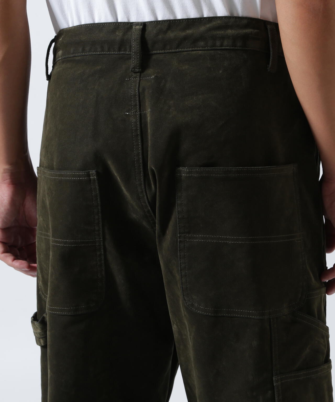 B omnivore/ビーオムニボー  FLOCKY DENIM PANT フロッキーデニムパンツ