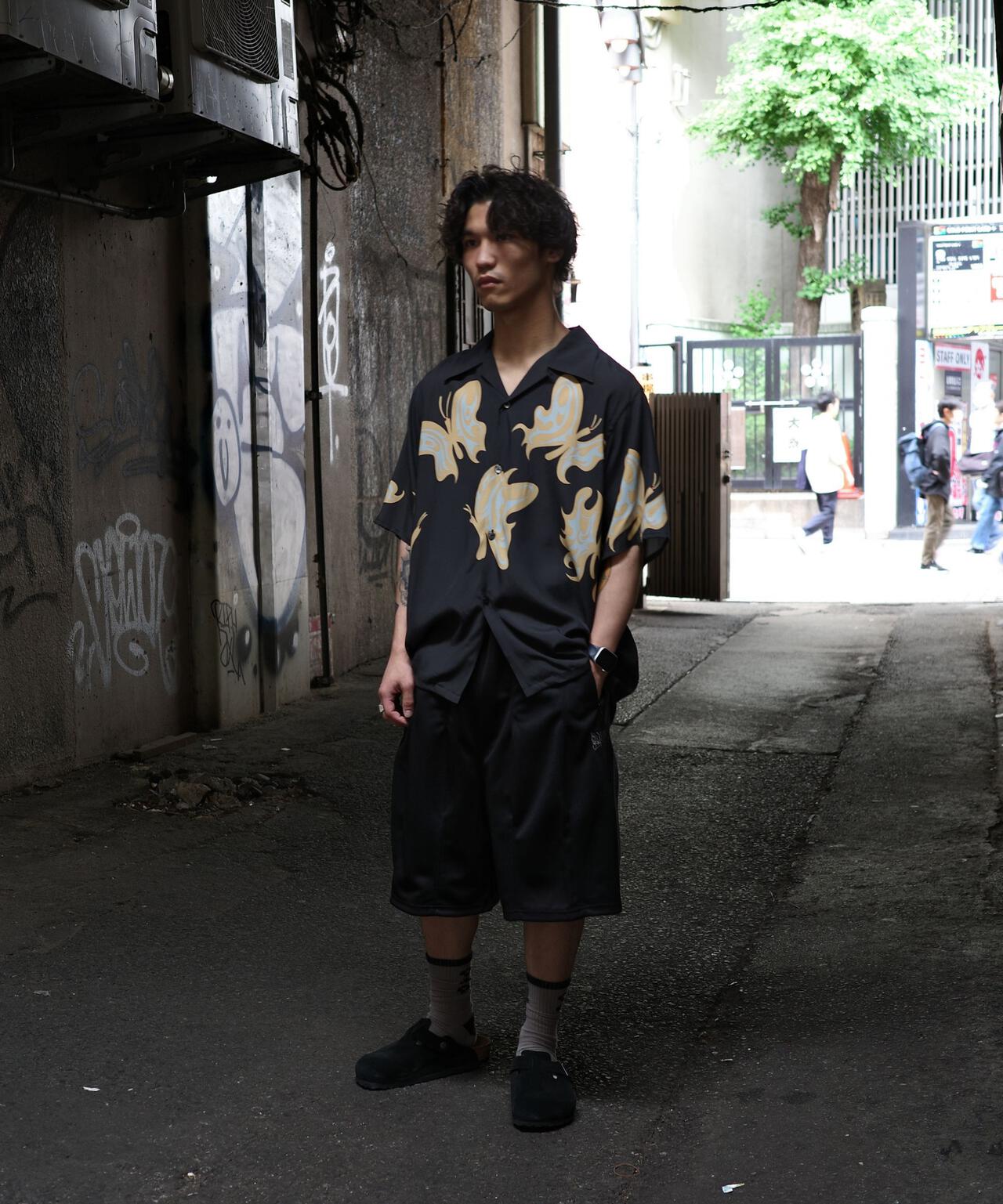 Needles/ニードルズ  別注H.D TRACK SHORTS - POLY SMOOTH