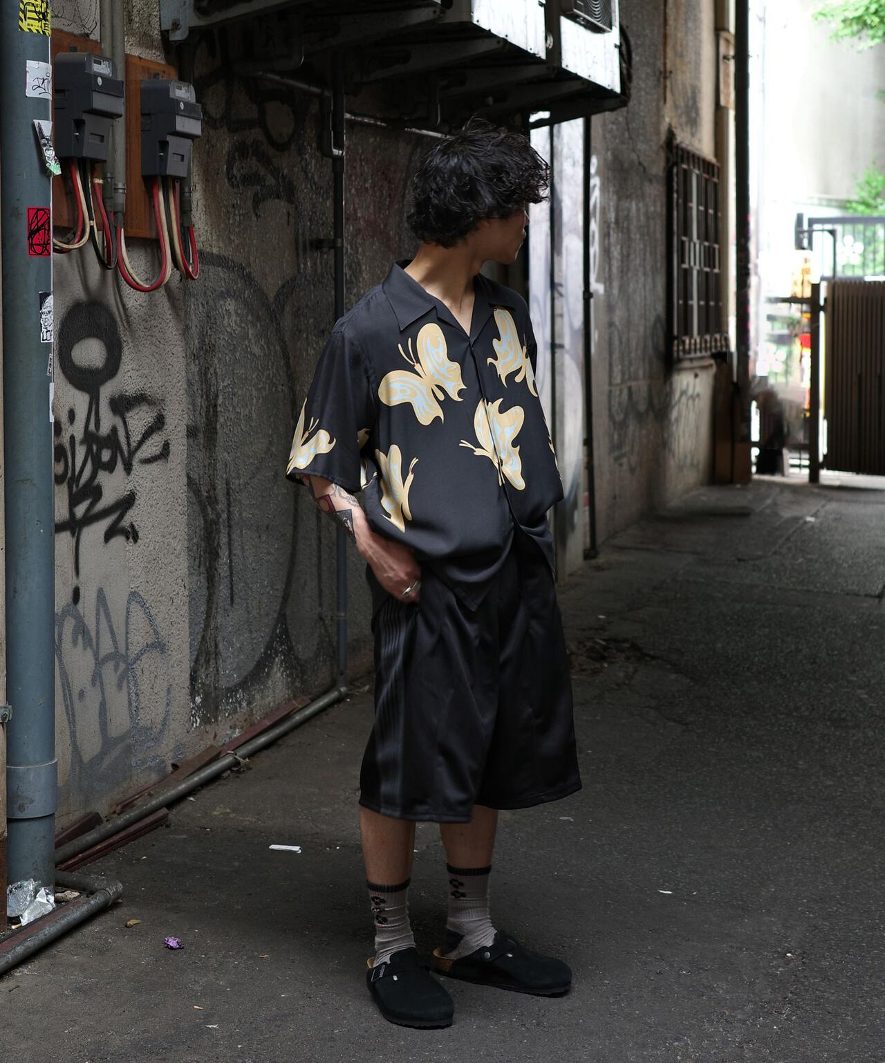 Needles/ニードルズ  別注H.D TRACK SHORTS - POLY SMOOTH