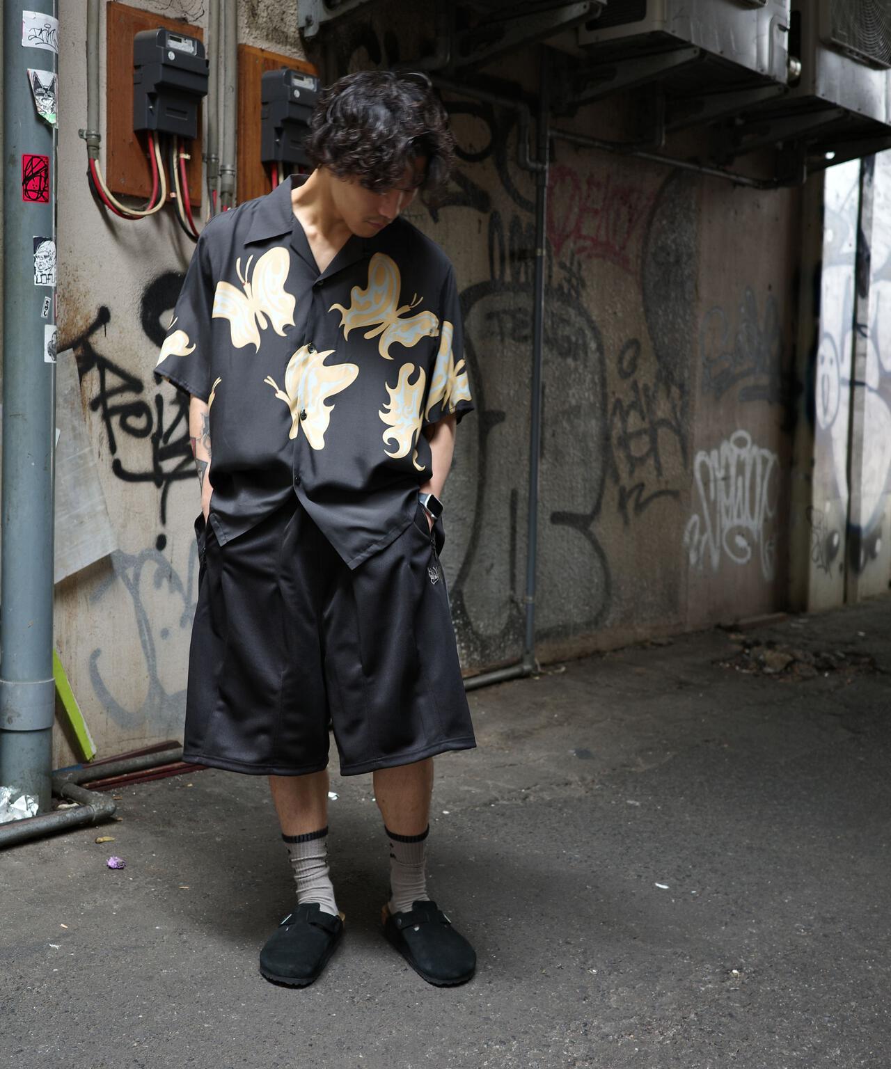 Needles/ニードルズ  別注H.D TRACK SHORTS - POLY SMOOTH