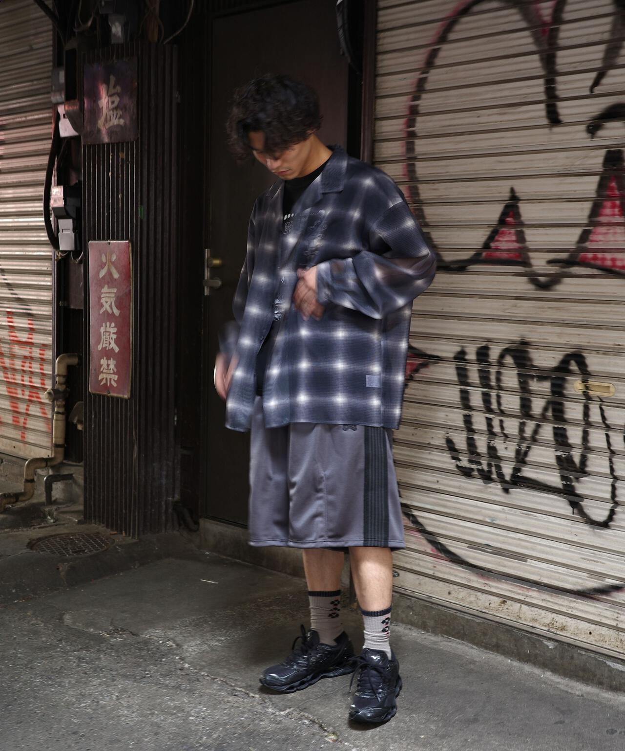 Needles/ニードルズ  別注H.D TRACK SHORTS - POLY SMOOTH