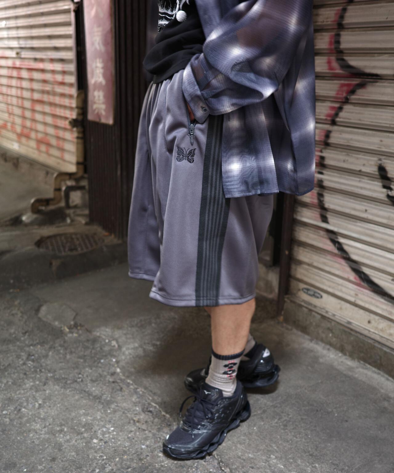 Needles/ニードルズ  別注H.D TRACK SHORTS - POLY SMOOTH