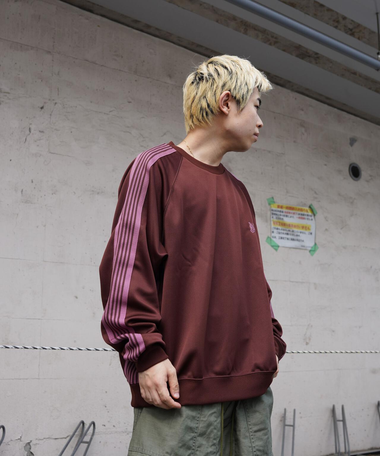 Needles/ニードルズ  Track Crew Neck Shirt - Poly Smooth