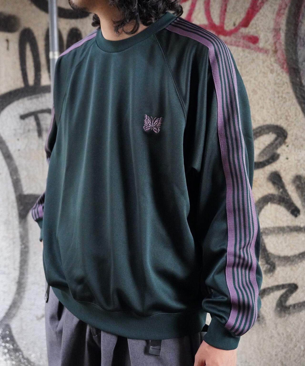 Needles/ニードルズ  Track Crew Neck Shirt - Poly Smooth