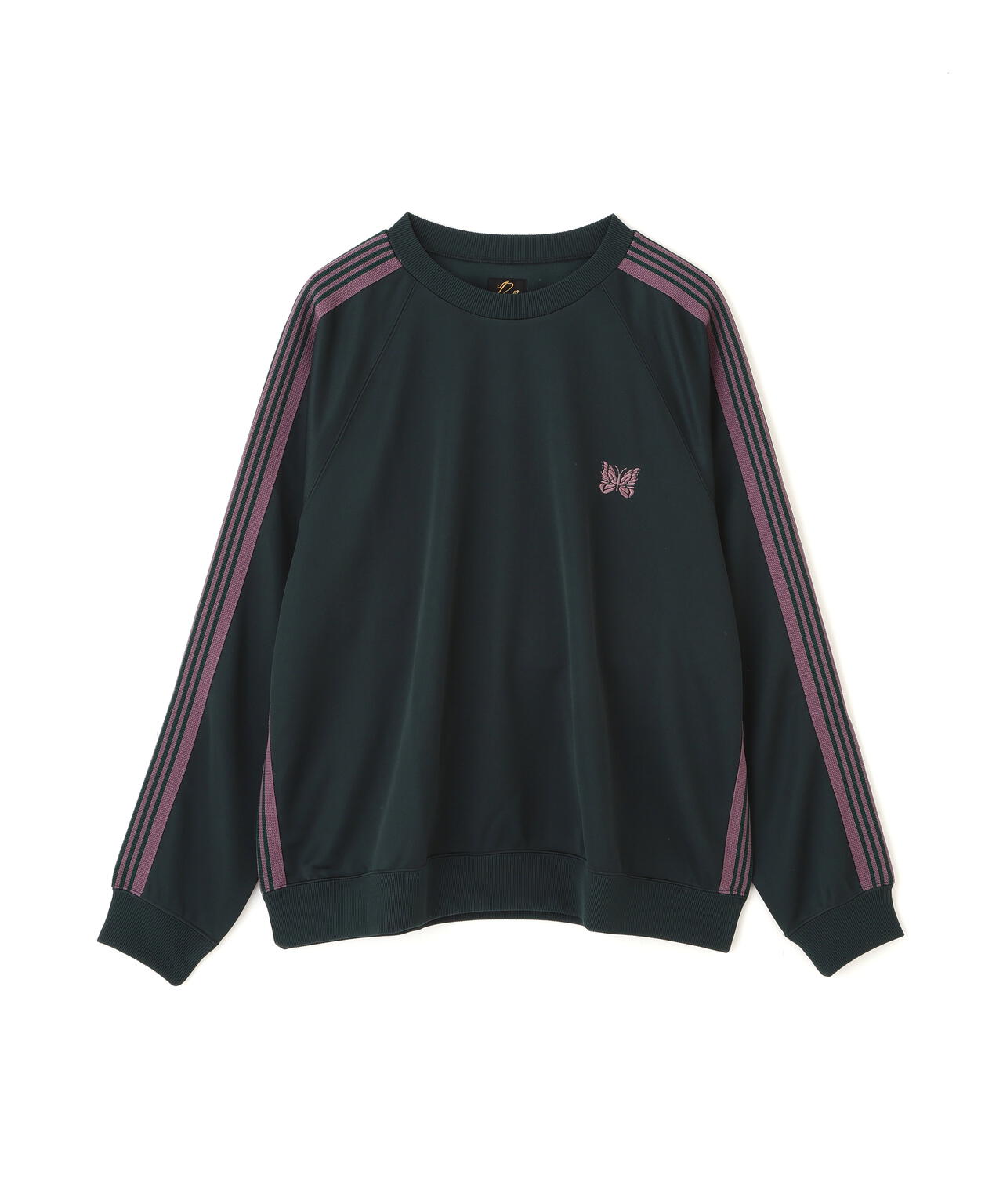 Needles/ニードルズ  Track Crew Neck Shirt - Poly Smooth