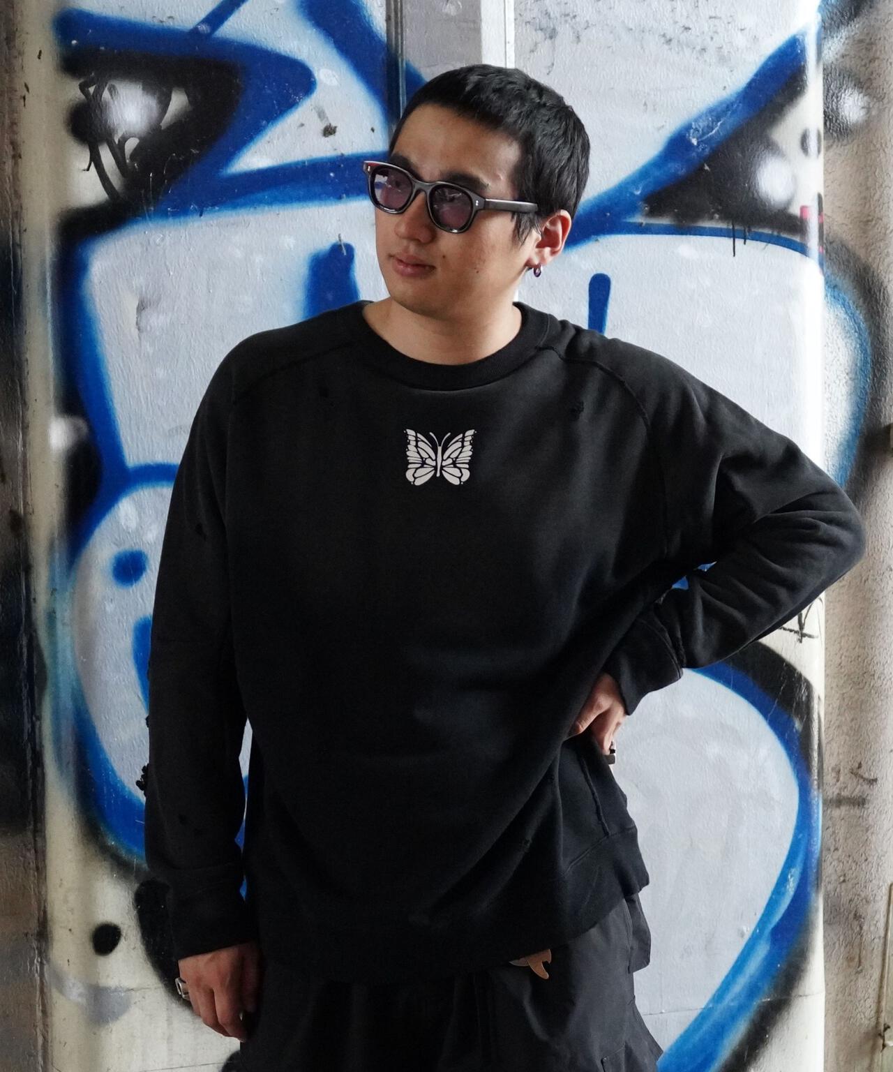 Needles/ニードルズ　Deconstructed SweatShirt-FrenchTerry
