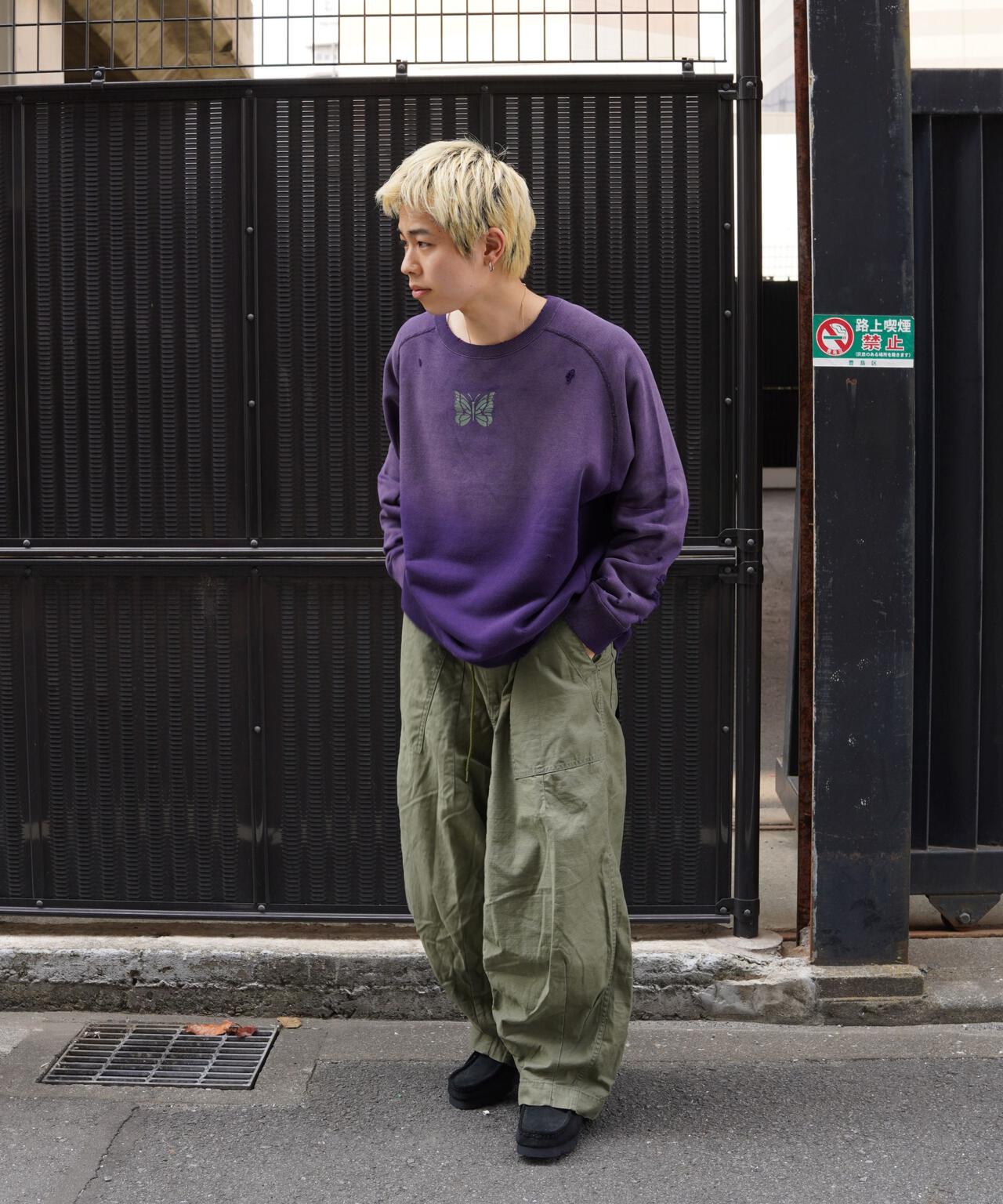 Needles/ニードルズ　Deconstructed SweatShirt-FrenchTerry