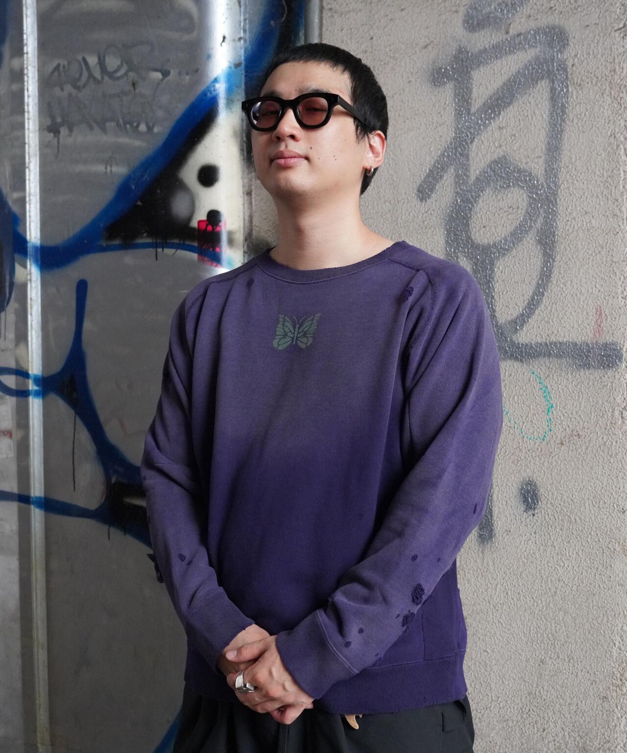 Needles/ニードルズ　Deconstructed SweatShirt-FrenchTerry