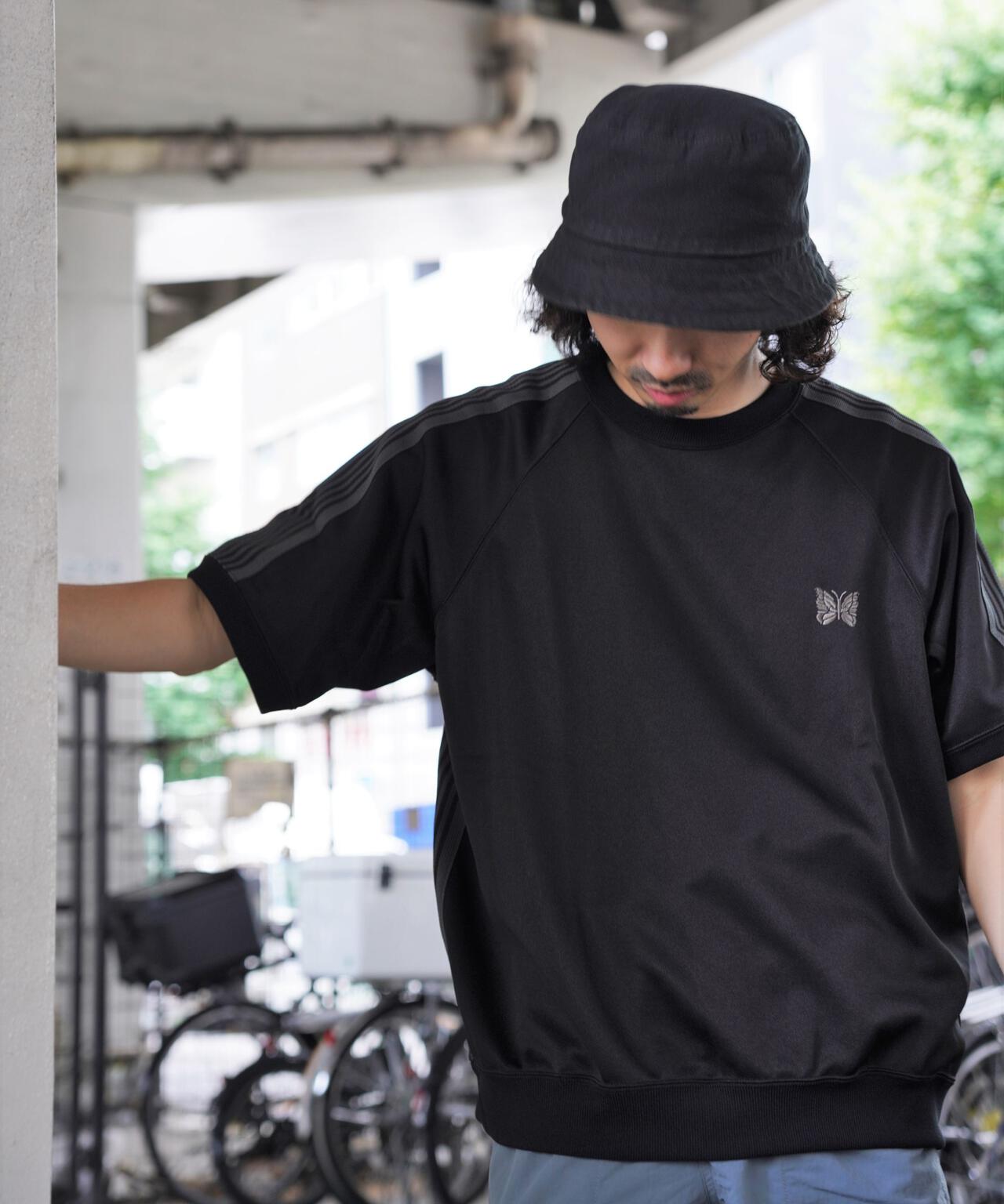 Needles/ニードルズ  別注Track S/S Crew Neck Shirt-Poly Smooth