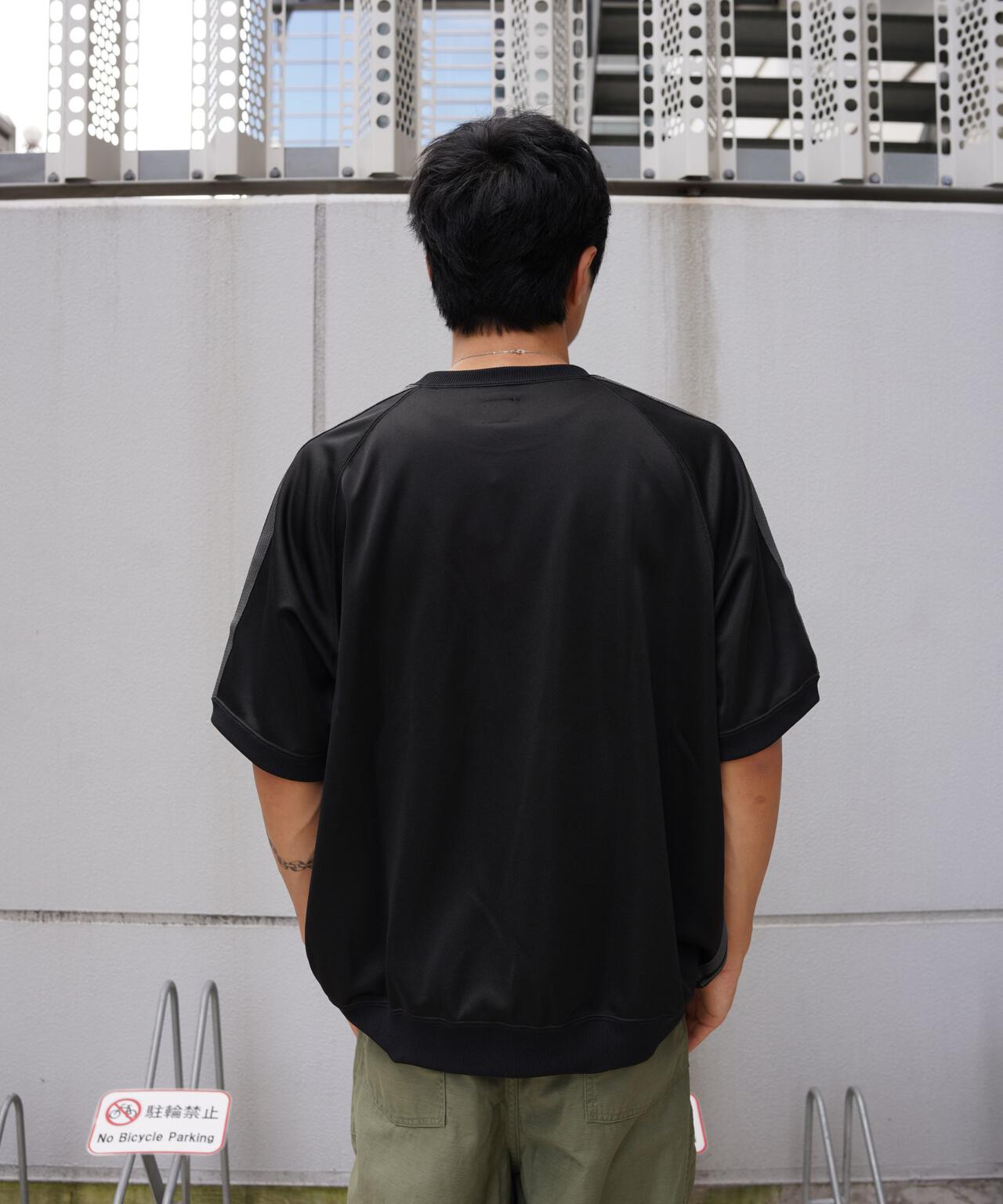 Needles/ニードルズ  別注Track S/S Crew Neck Shirt-Poly Smooth