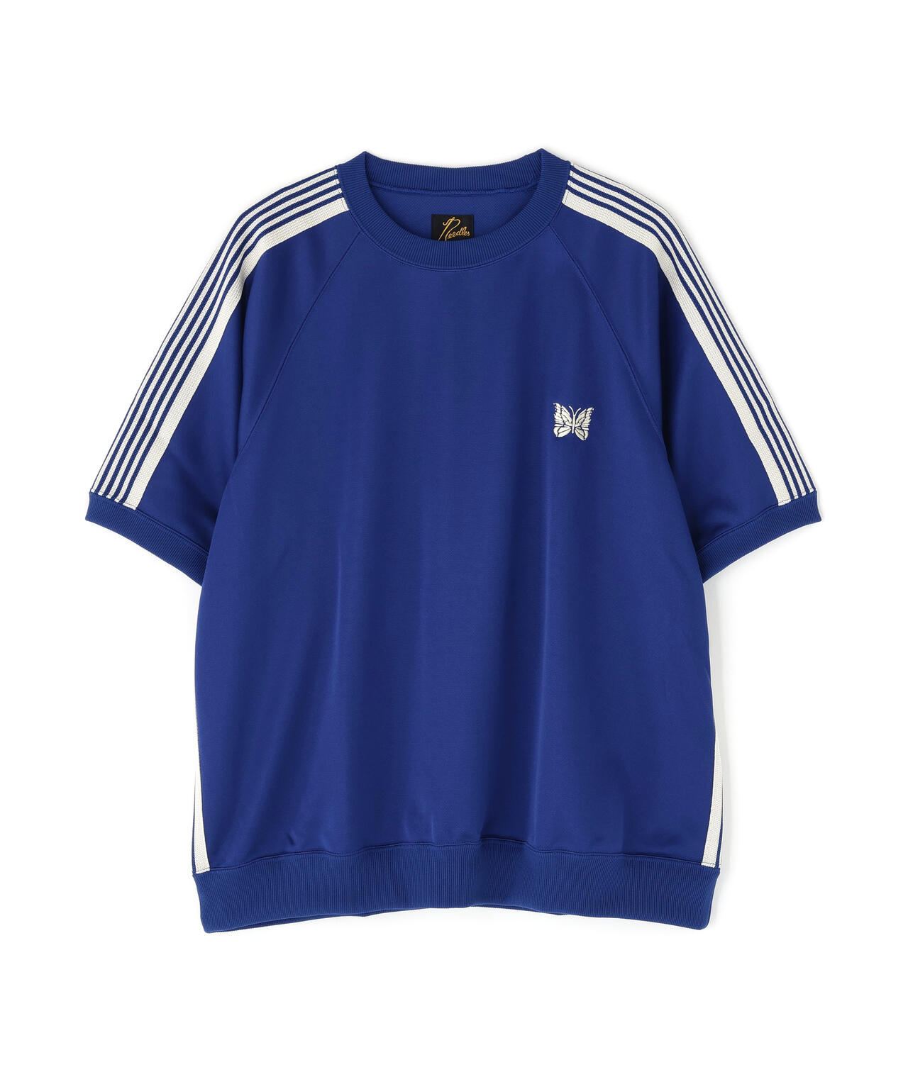 Needles/ニードルズ  別注Track S/S Crew Neck Shirt-Poly Smooth