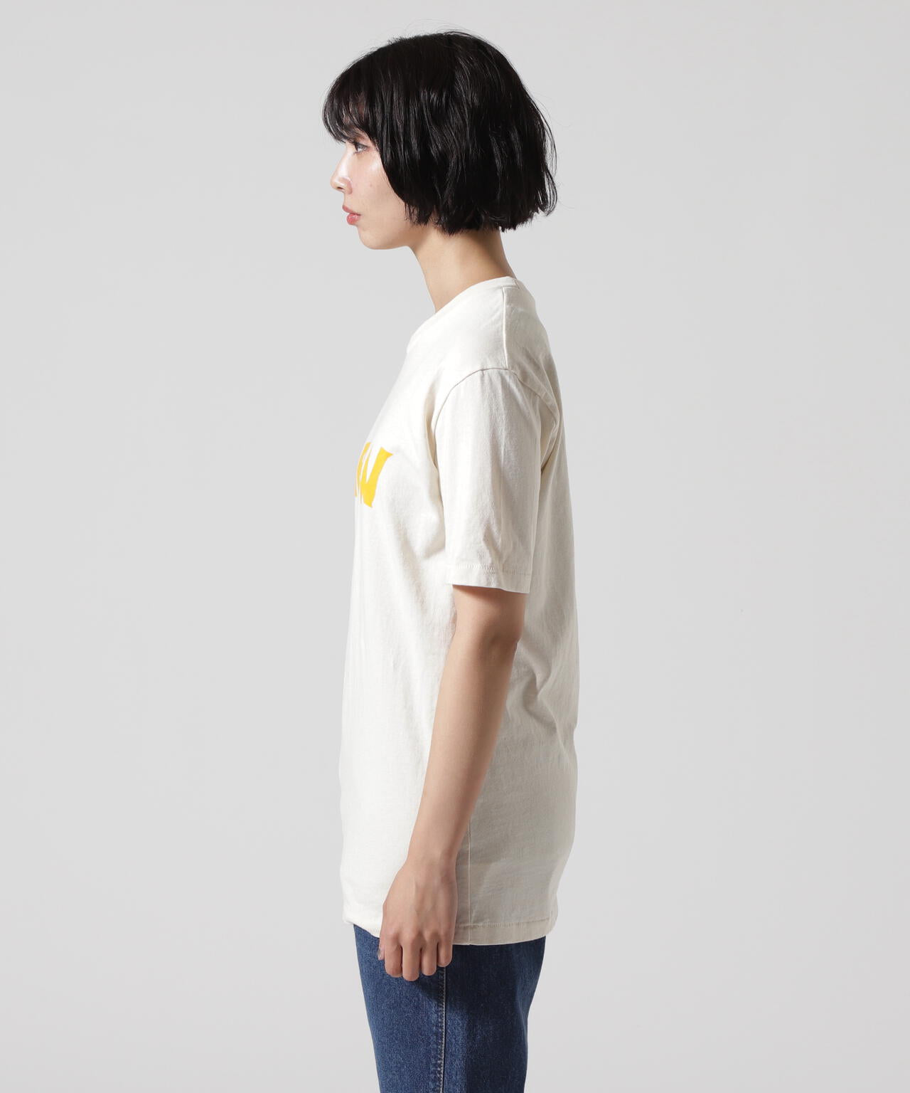 MIXTA/ミクスタ　CREW NECK MEOW　Tシャツ