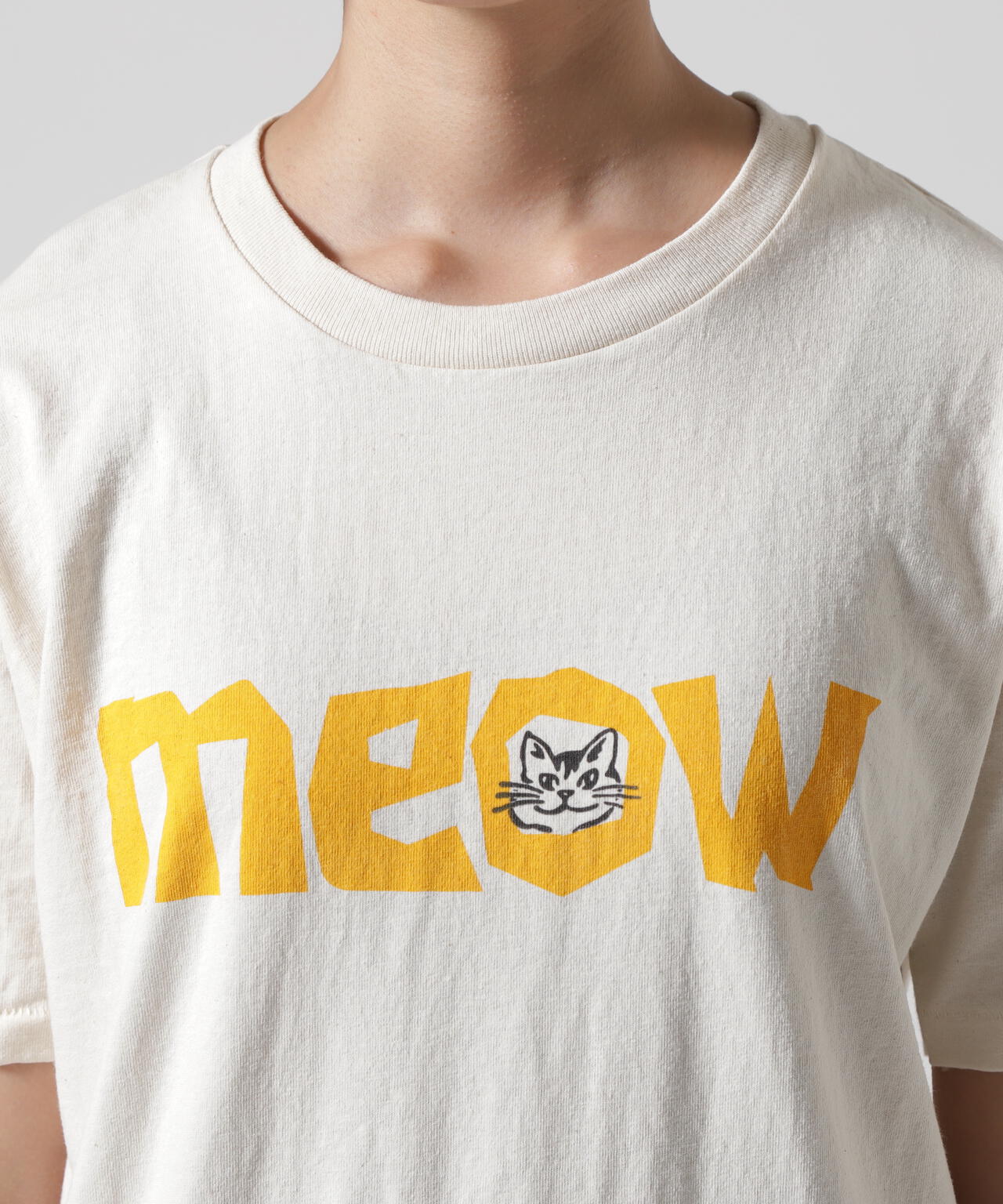 MIXTA/ミクスタ　CREW NECK MEOW　Tシャツ