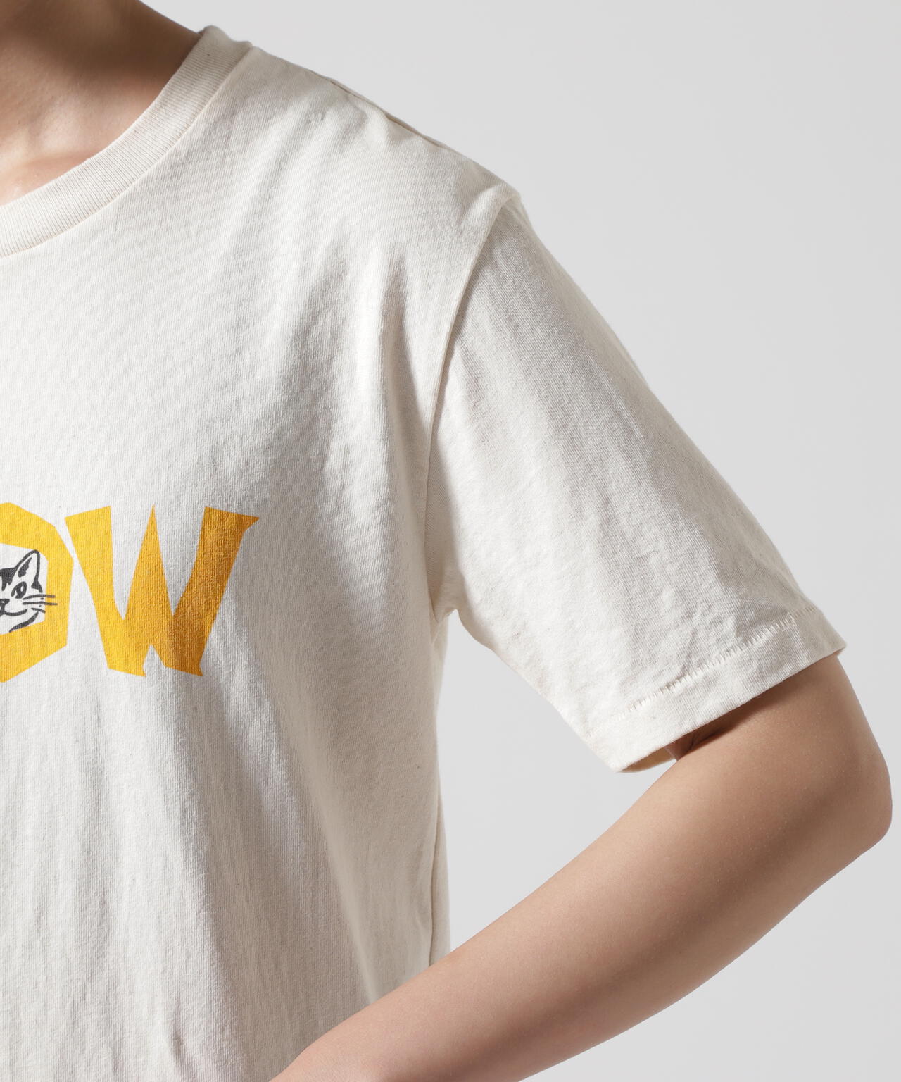 MIXTA/ミクスタ　CREW NECK MEOW　Tシャツ