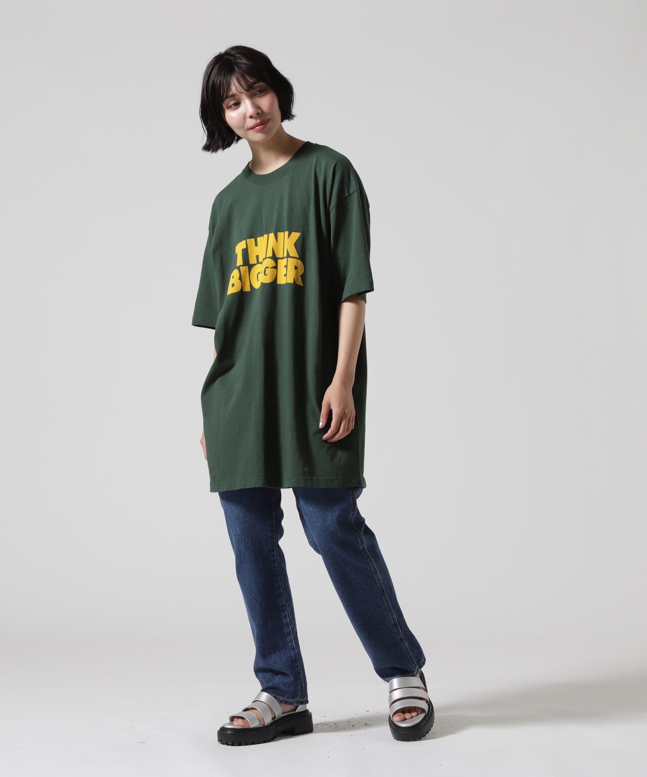 FUNG/ファング　BASIC TEE THINK BIGGER　Tシャツ