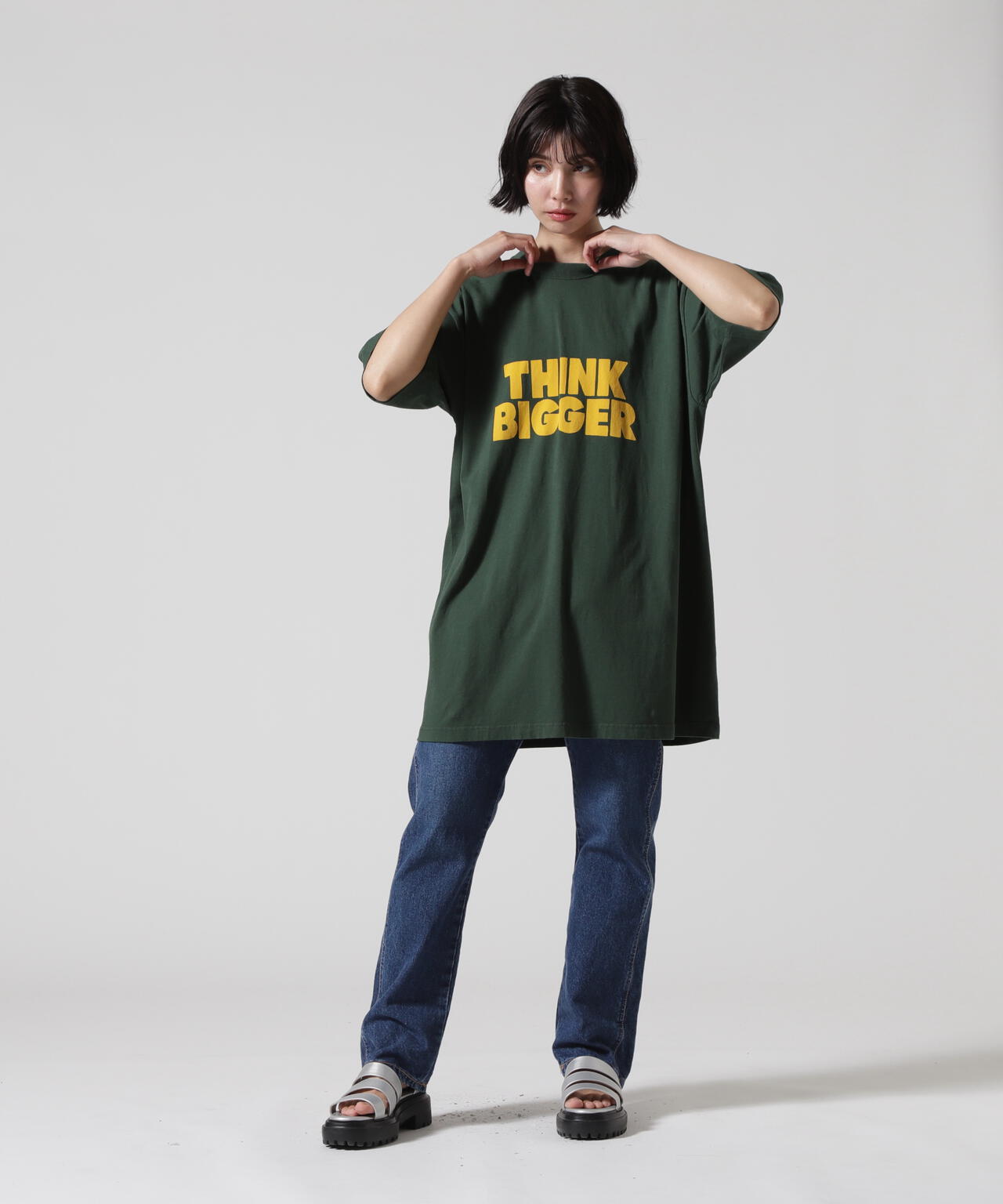 FUNG/ファング　BASIC TEE THINK BIGGER　Tシャツ