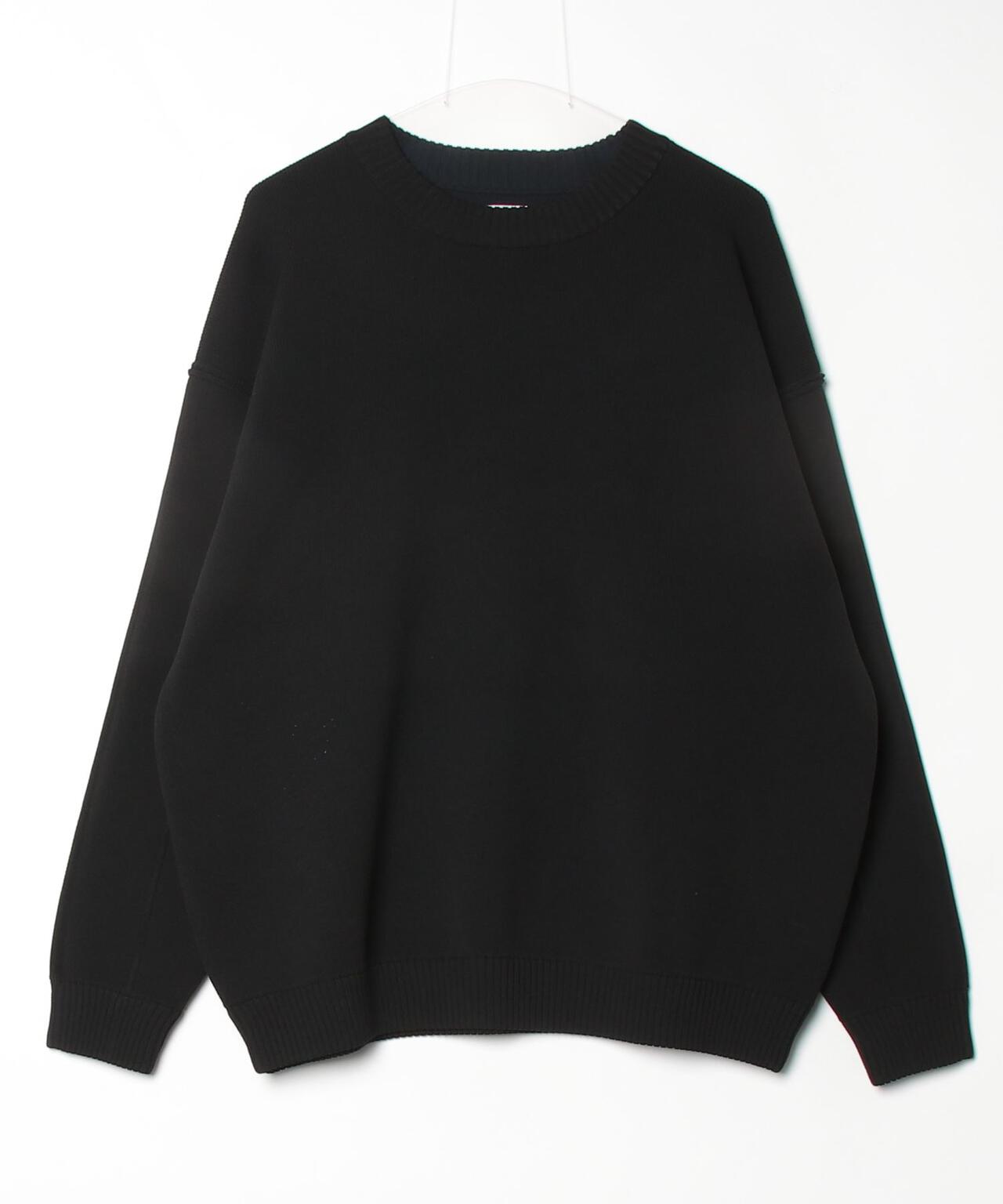 B omnivore/ビーオムニボー　SIMPLE KNIT TOP