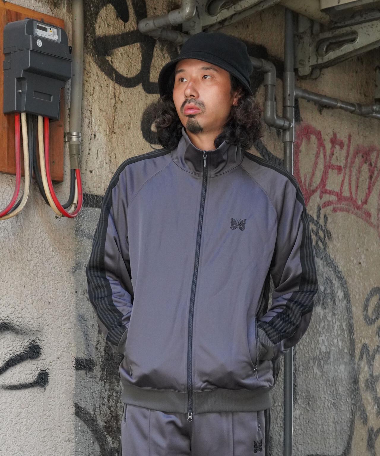 Needles/ニードルズ　別注Track Jacket - Poly Smooth