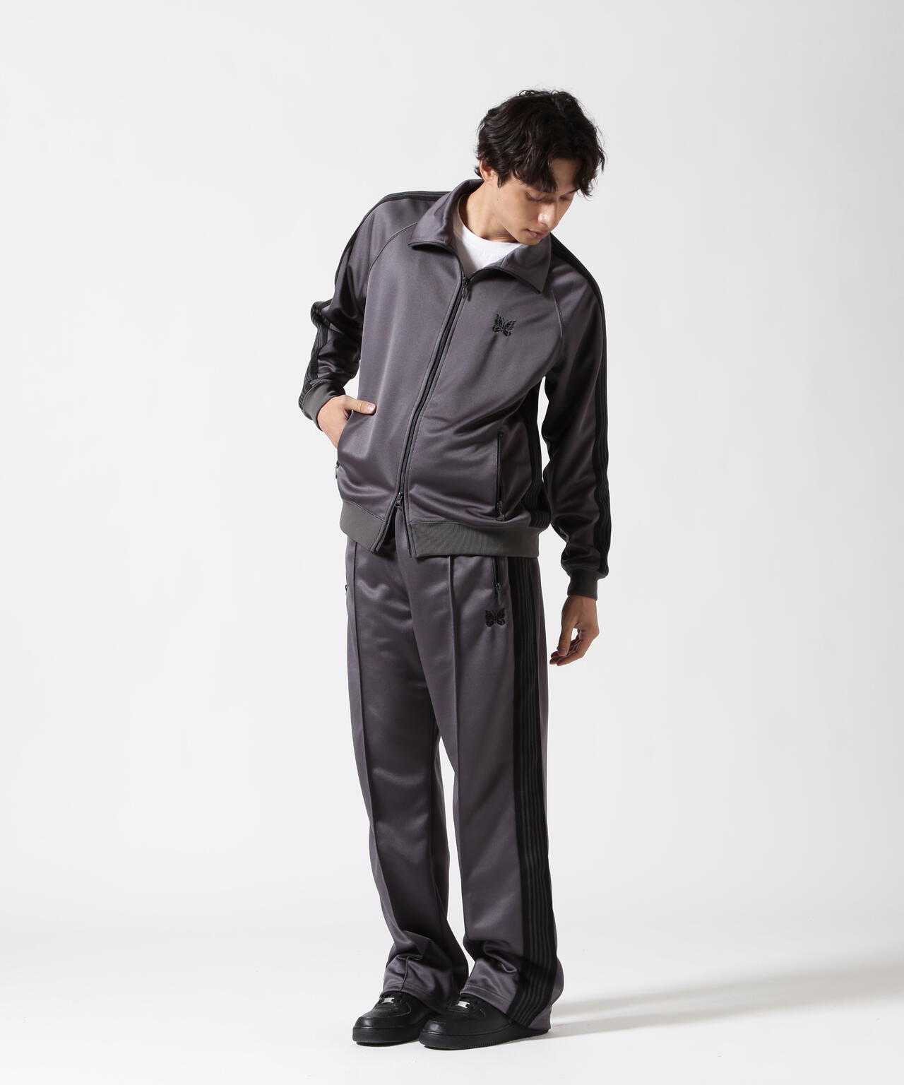 Needles/ニードルズ　別注Track Jacket - Poly Smooth
