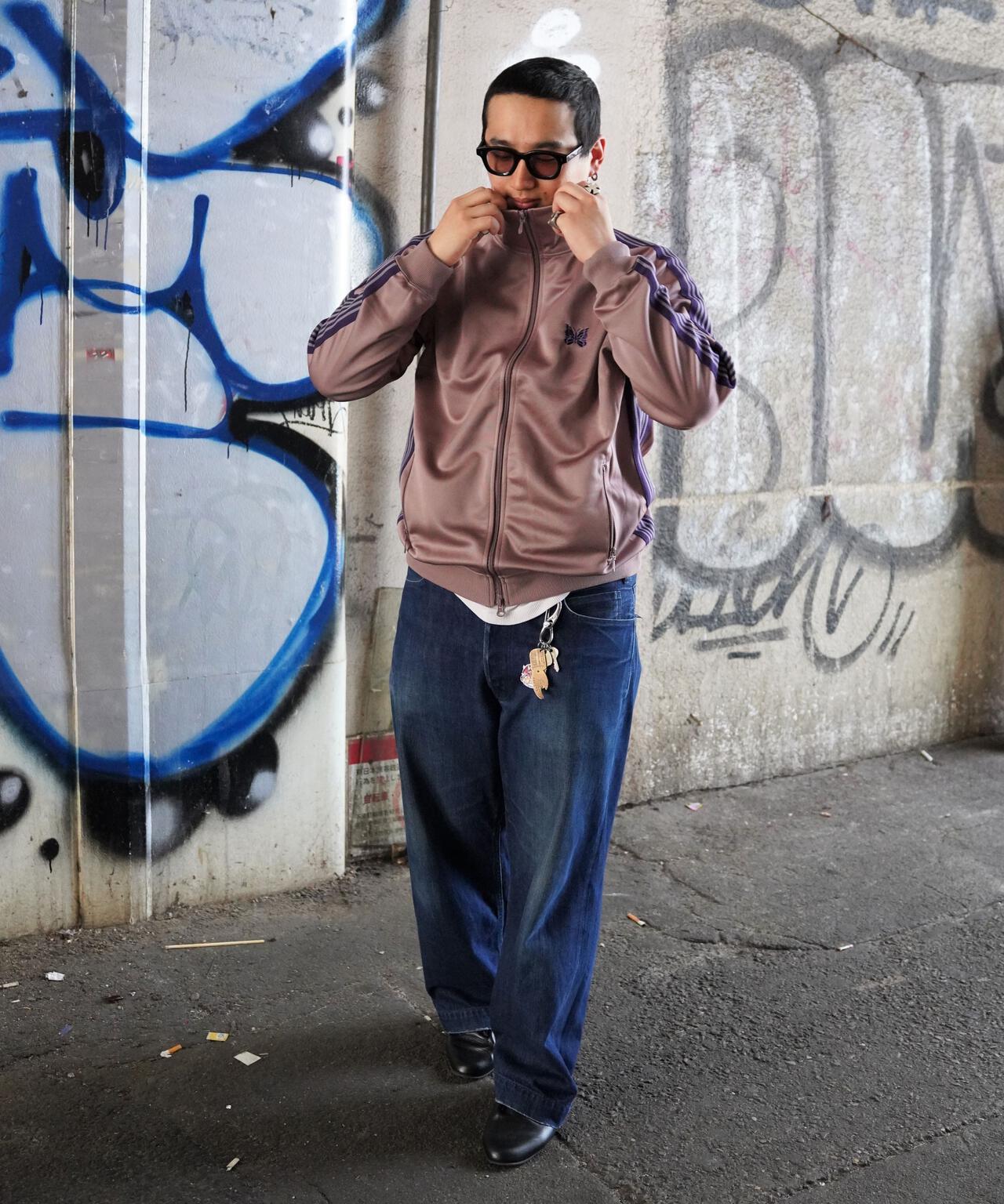 Needles/ニードルズ　別注Track Jacket - Poly Smooth