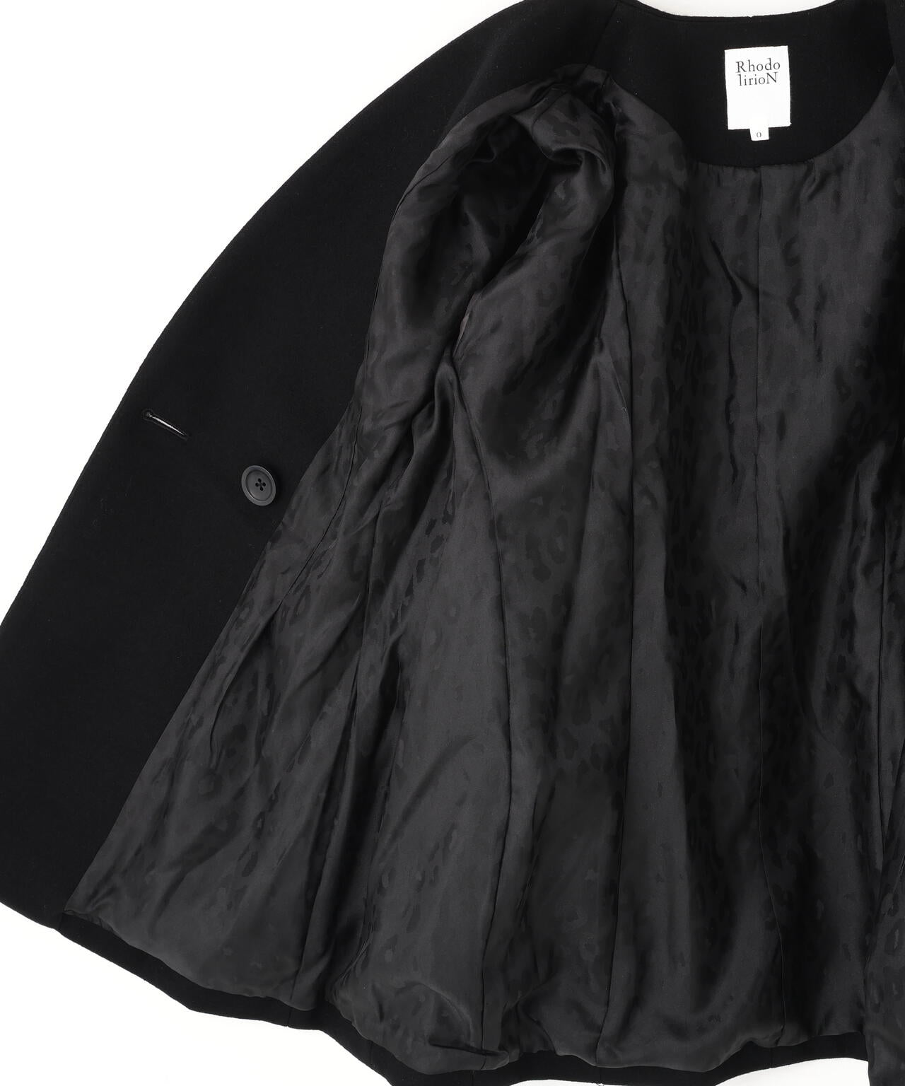 RHODOLIRION/ロドリリオン　Hourglass Jacket  - Melton Cloth アワーグラスジャケット