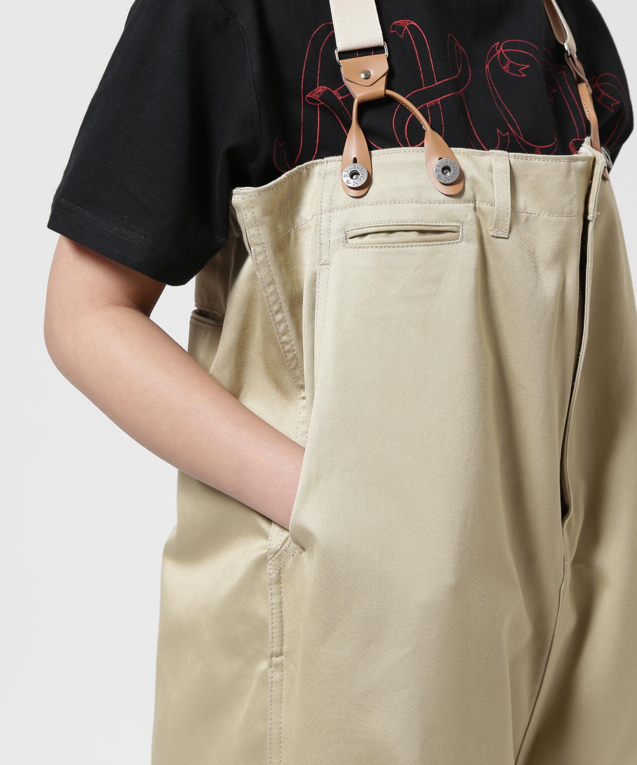 RHODOLIRION/ロドリリオン  Suspender Pants - Chino Cloth