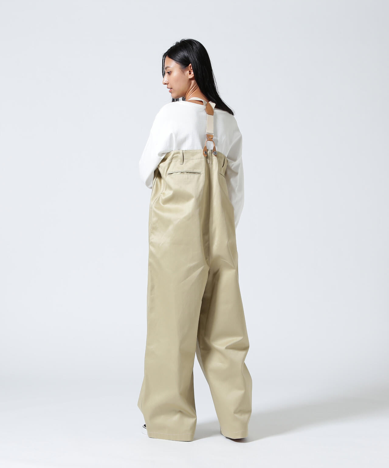 RHODOLIRION/ロドリリオン　Suspender Pants - Chino Cloth