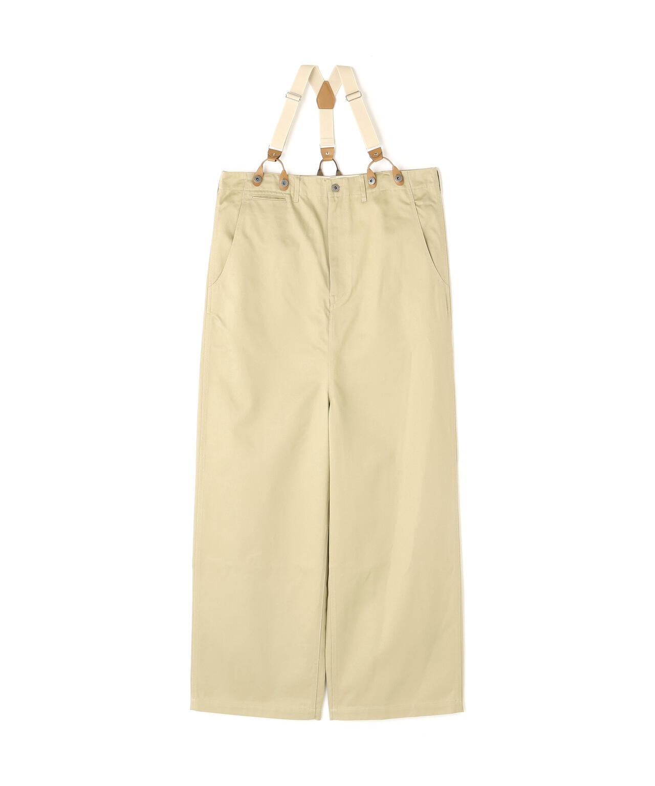 RHODOLIRION/ロドリリオン　Suspender Pants - Chino Cloth