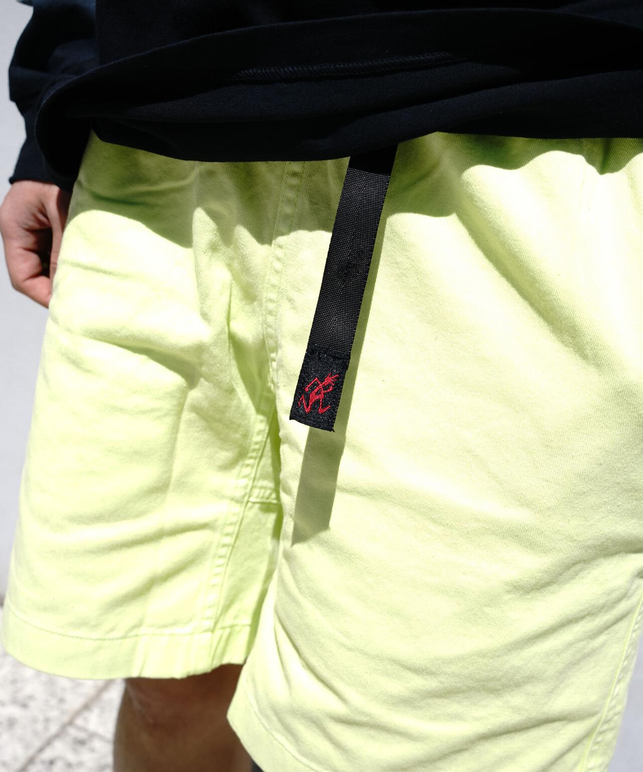 GRAMICCI/グラミチ  G-SHORT PIGMENT DYE Gショーツ ピグメントダイ