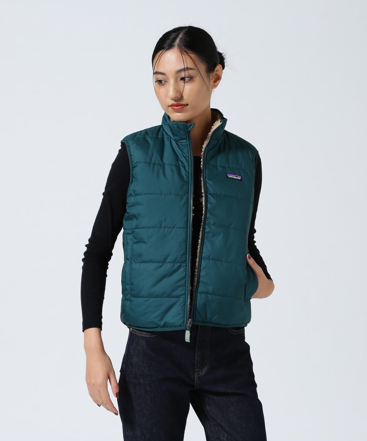Patagonia/パタゴニア　キッズ・リバーシブル・レディ・フレディ・ベスト