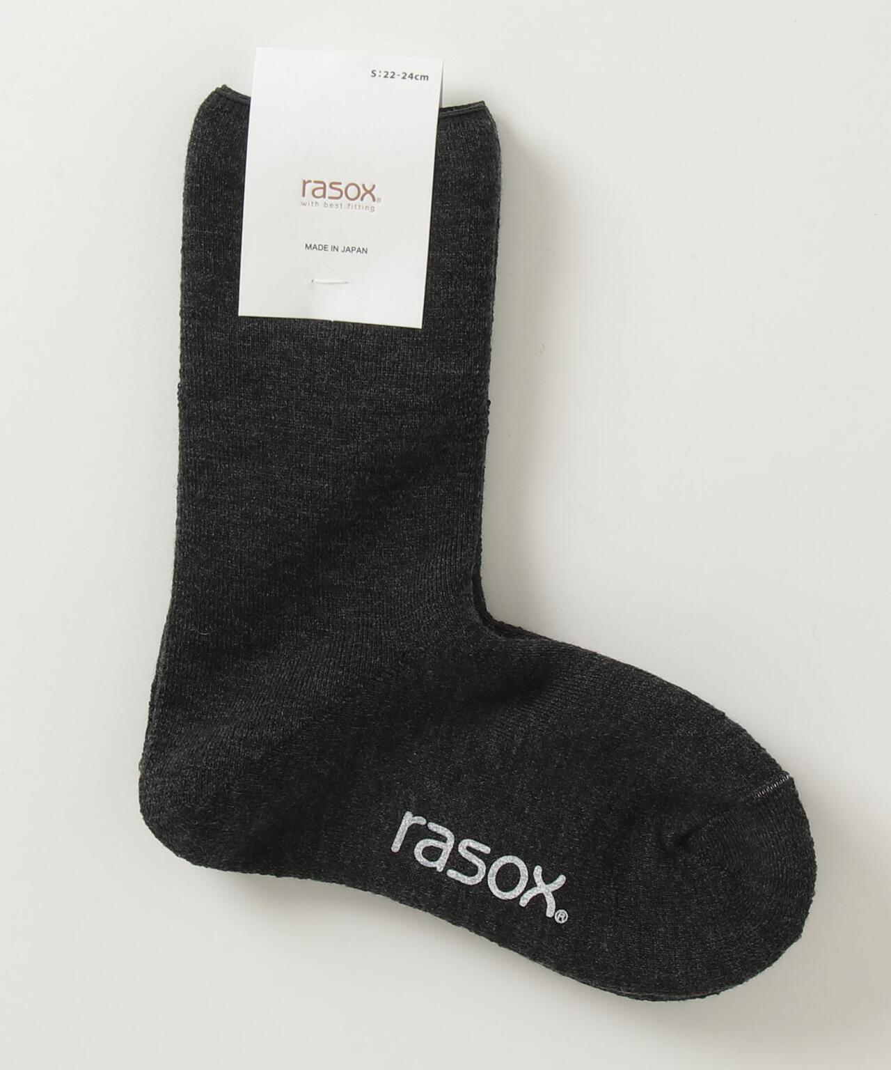RASOX/ラソックス  ソフトパイルウール・クルー