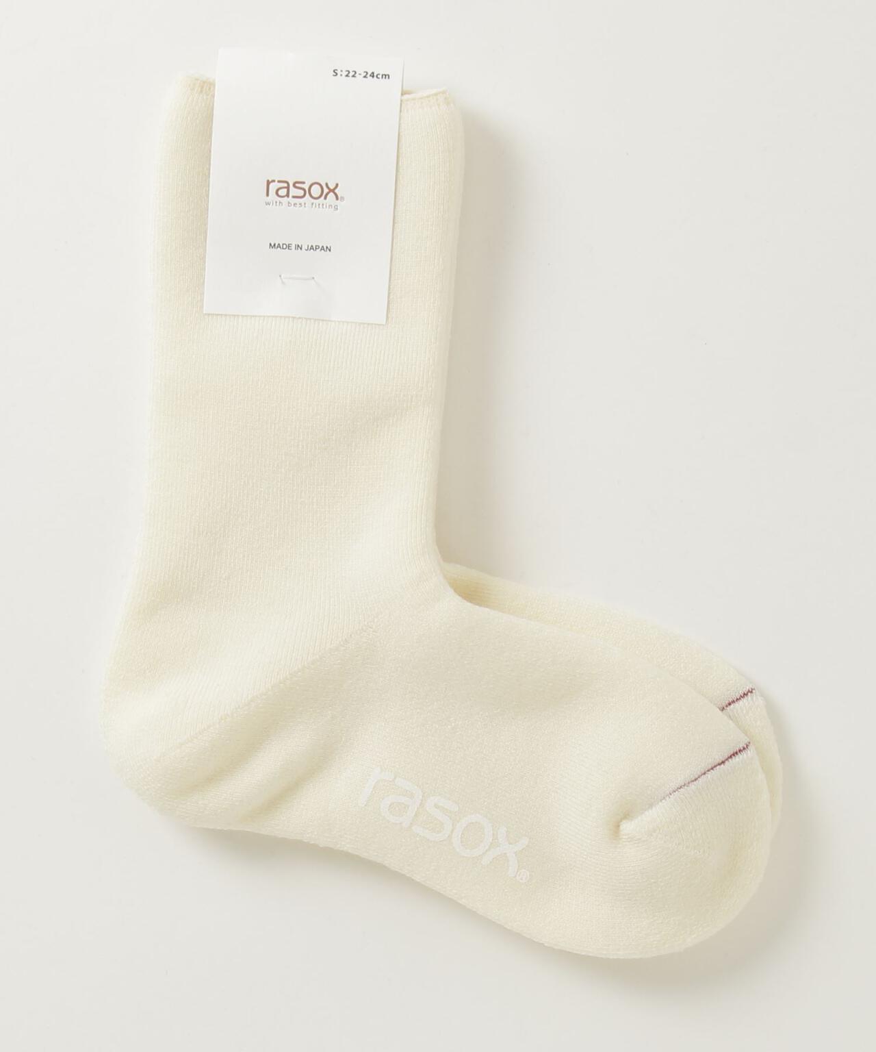 RASOX/ラソックス  ソフトパイルウール・クルー