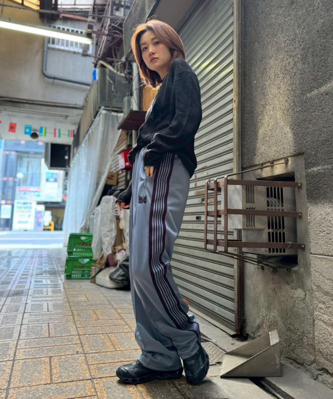 Needles/ニードルズ  別注Track Pant - Poly Smooth
