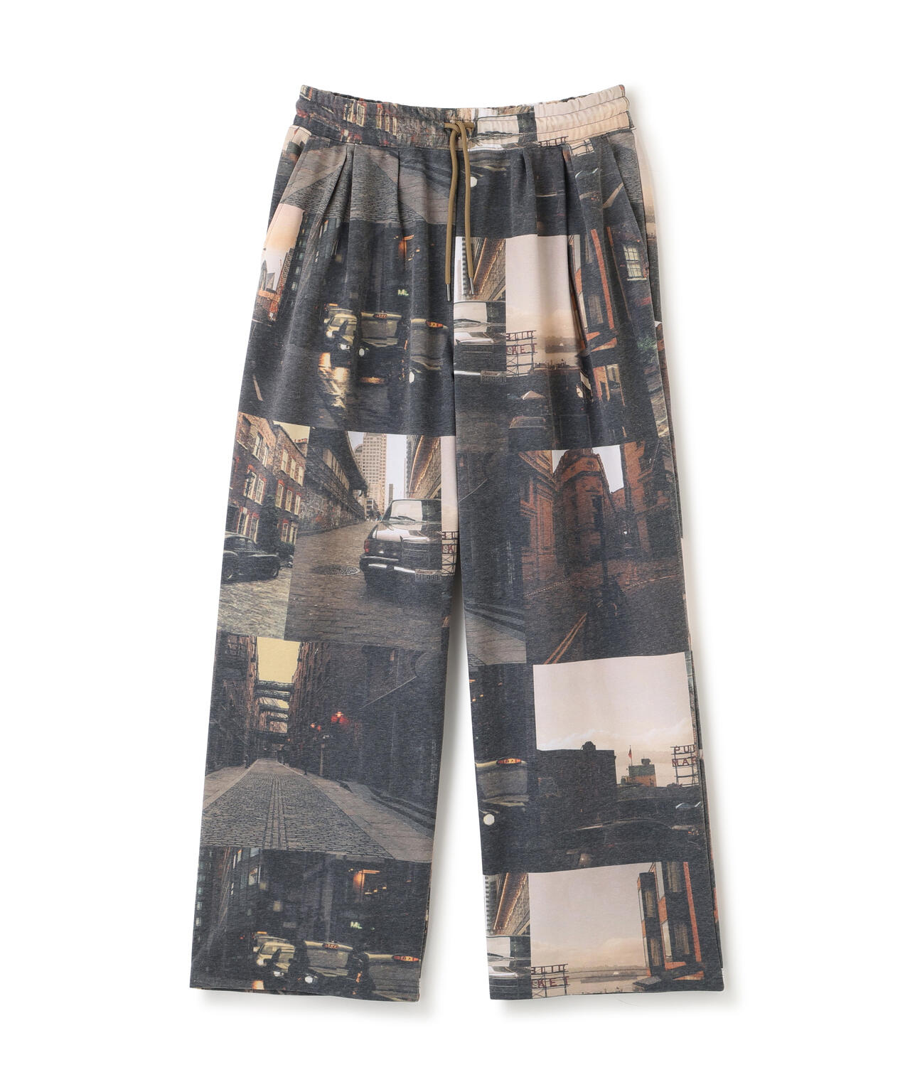 B omnivore/ビーオムニボー　GRAPHIC PANTS