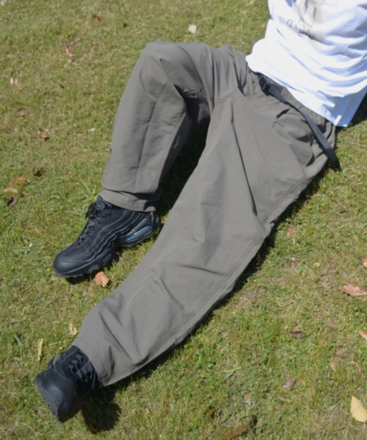 Gramicci/グラミチ　別注NYLON TUCK PANTS　別注ナイロンタックパンツ