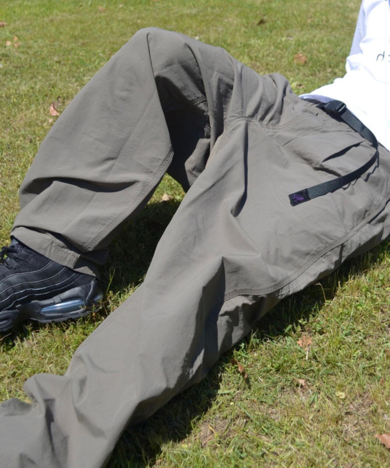 Gramicci/グラミチ　別注NYLON TUCK PANTS　別注ナイロンタックパンツ