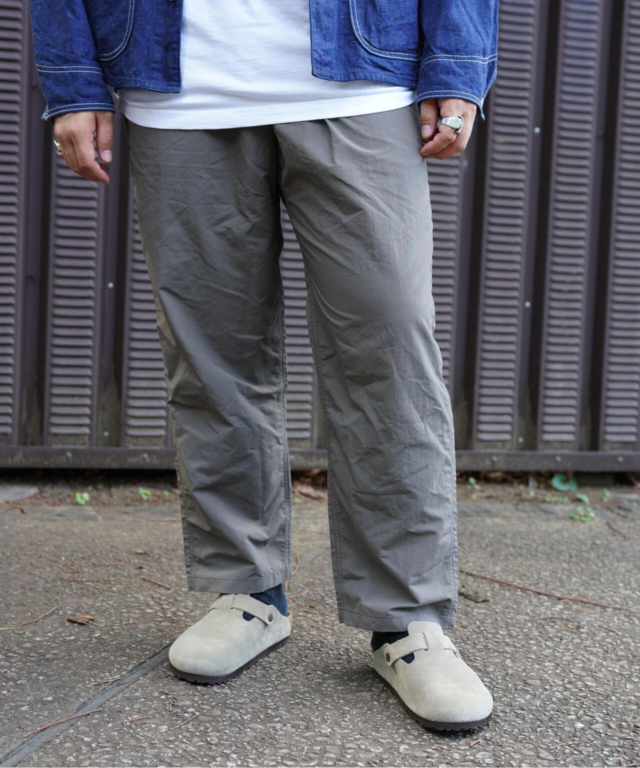 Gramicci/グラミチ　別注NYLON TUCK PANTS　別注ナイロンタックパンツ