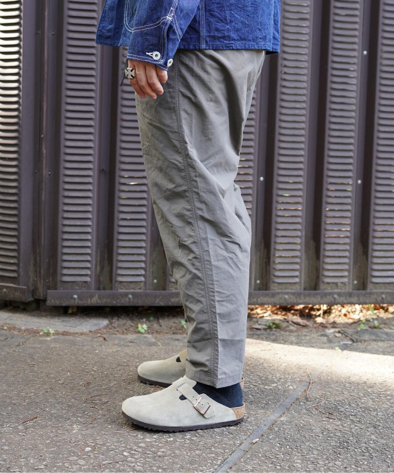 Gramicci/グラミチ　別注NYLON TUCK PANTS　別注ナイロンタックパンツ