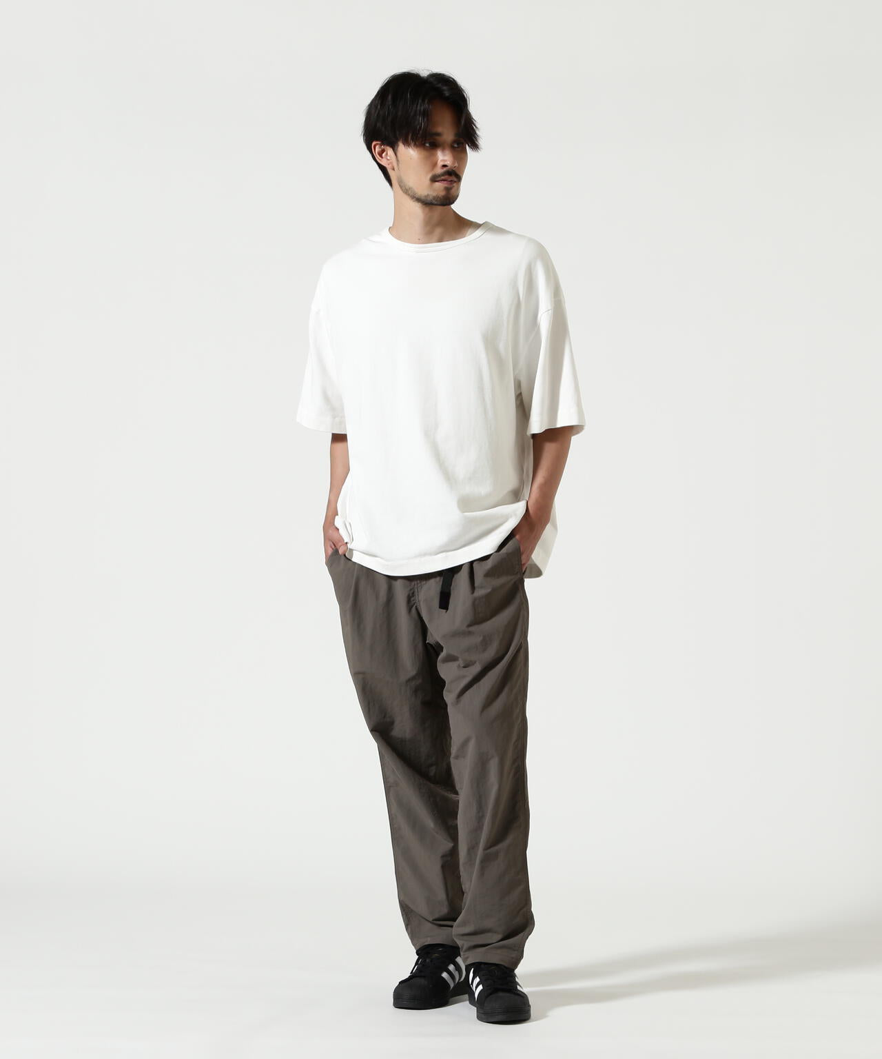 Gramicci/グラミチ　別注NYLON TUCK PANTS　別注ナイロンタックパンツ